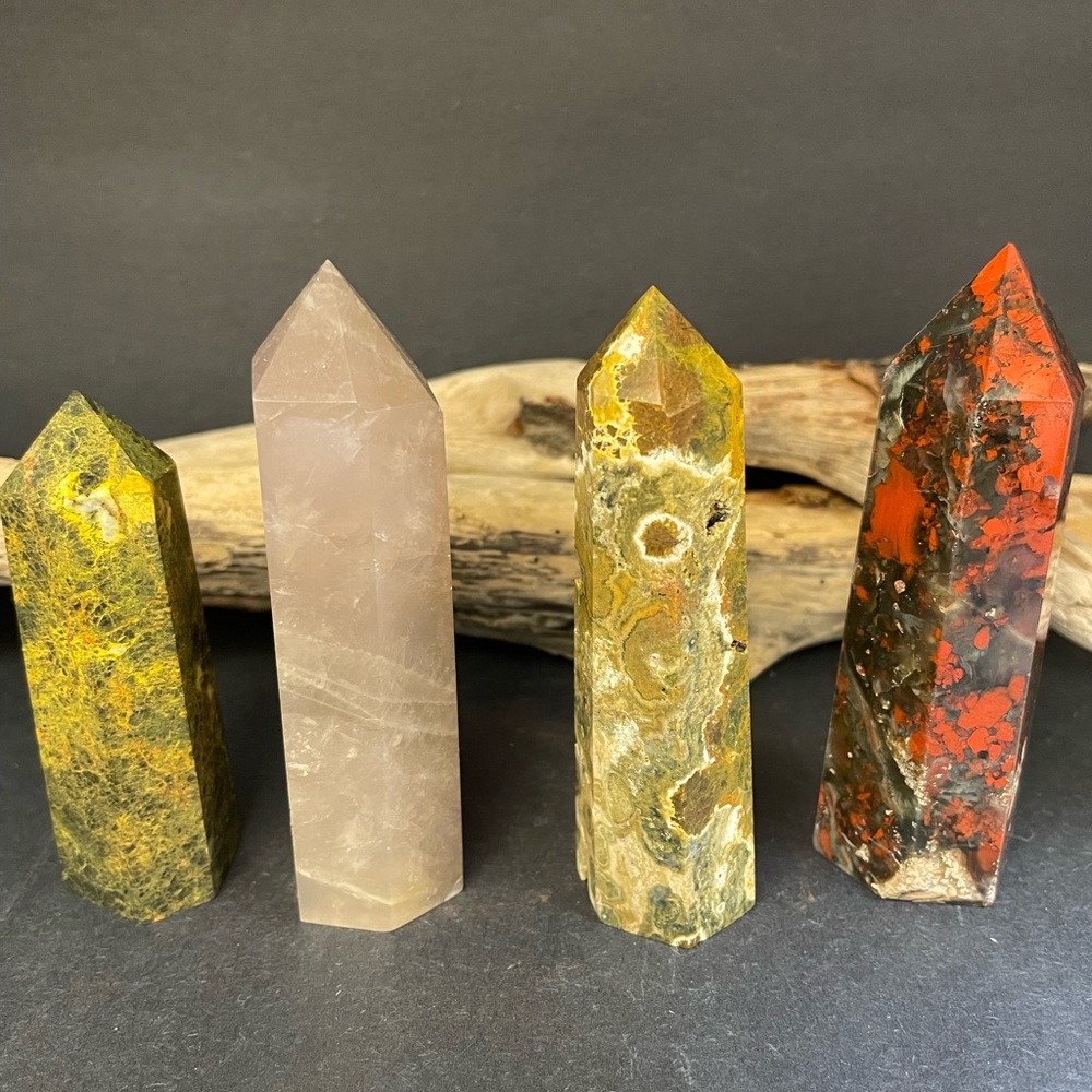 4 Crystal Tower Set
